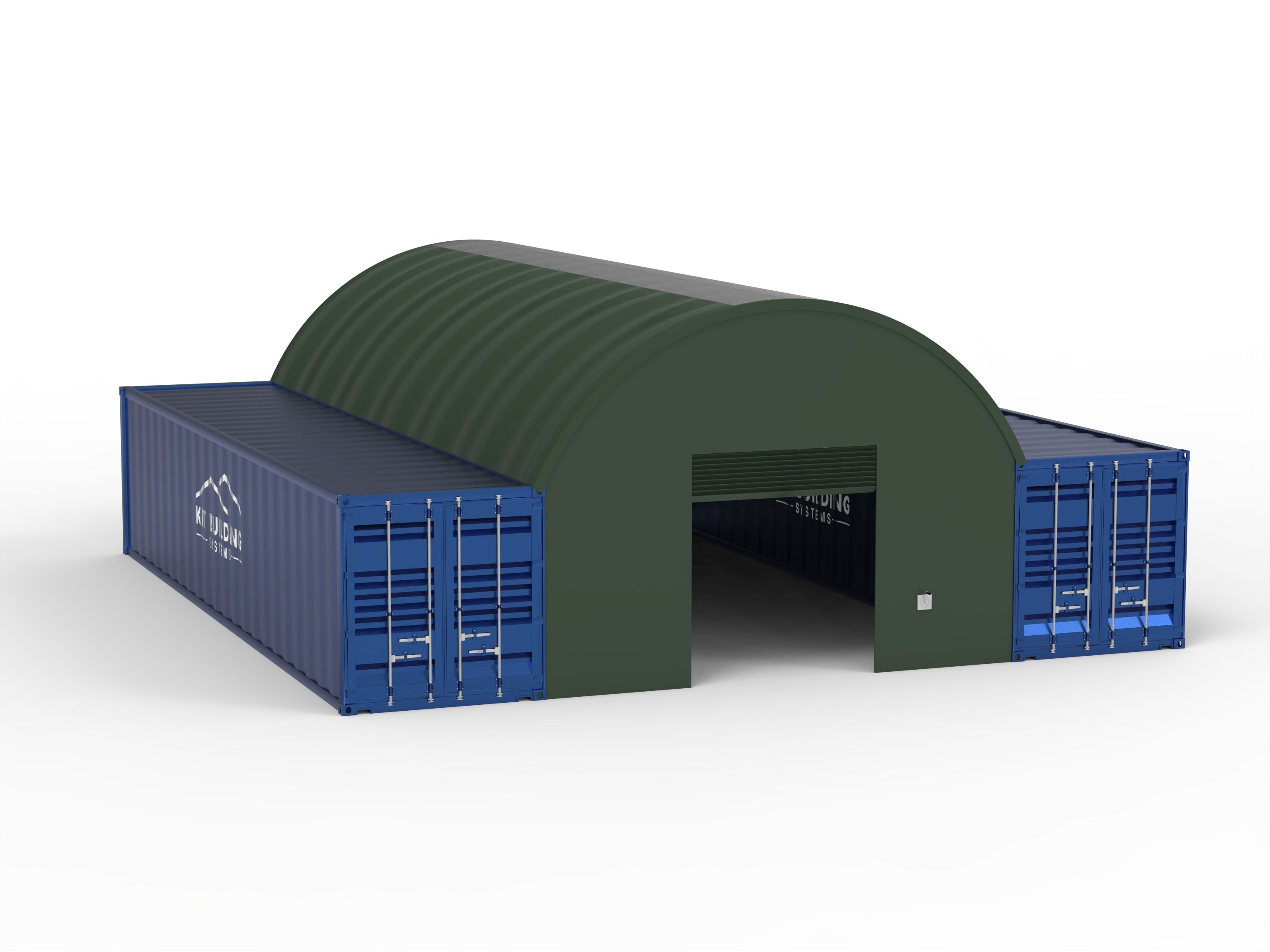 Container­überdachung (6m x 12m x 2m)