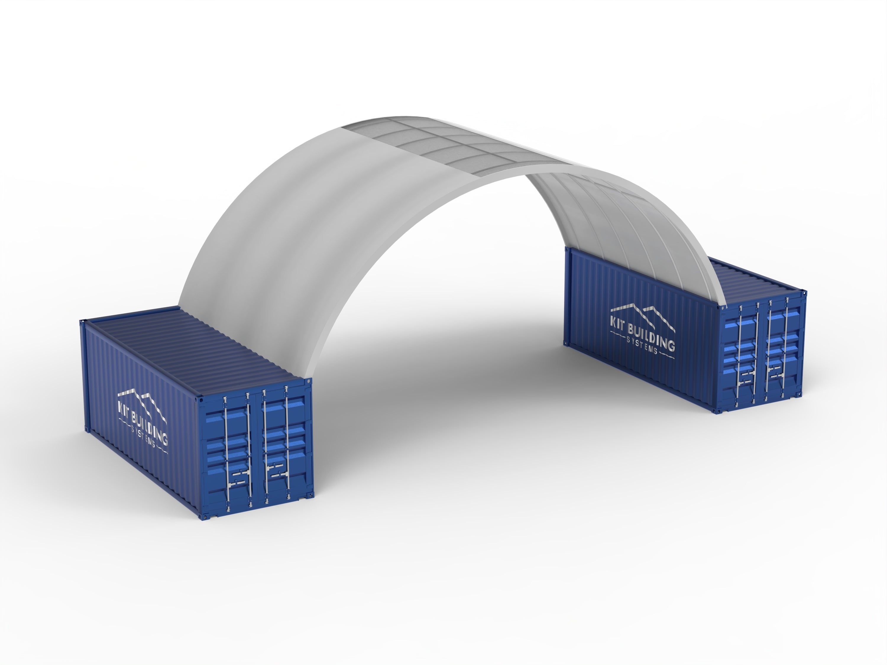 Container­überdachung (10m x 6m x 3.6m)