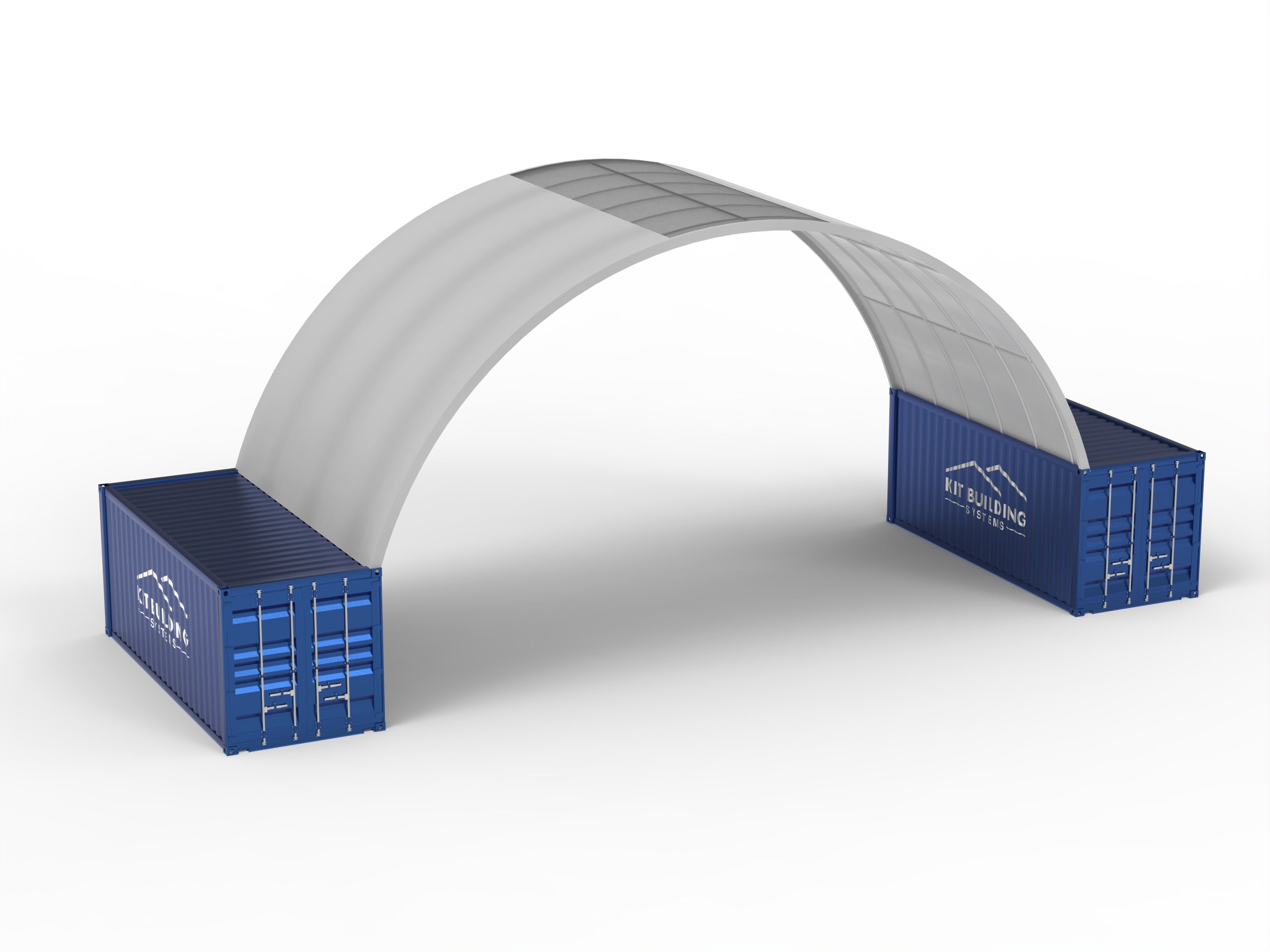 Containerüberdachungen – 40 Fuß x 20 Fuß x 15 Fuß (12 m x 6 m x 4,5 m)