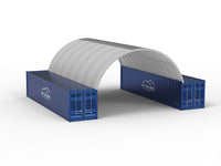 Auvents de conteneurs - 26 pieds x 40 pieds x 10 pieds (8 mx 12 mx 3 m)