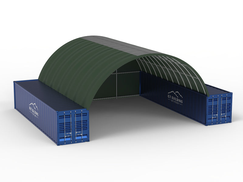 Container&shy;überdachung (10m x 12m x 3.6m)