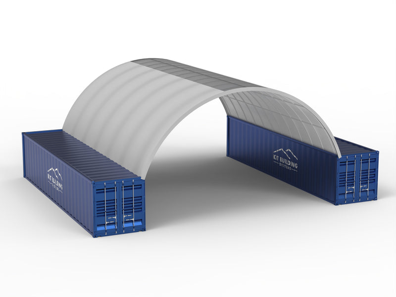 Container&shy;überdachung (10m x 12m x 3.6m)
