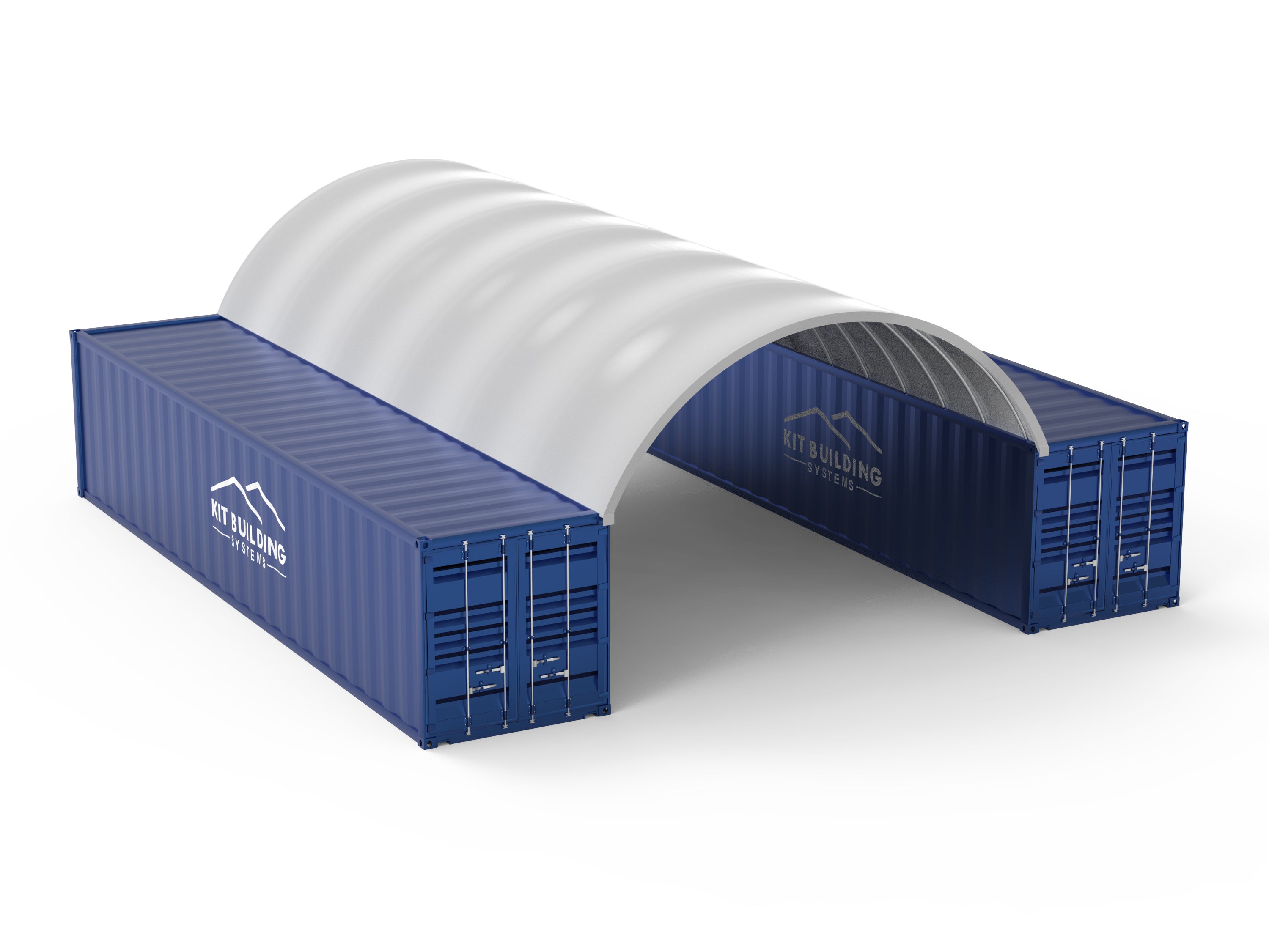 Containerunterstand – 20 Fuß x 40 Fuß x 6,5 Fuß (6 m x 12 m x 2 m)