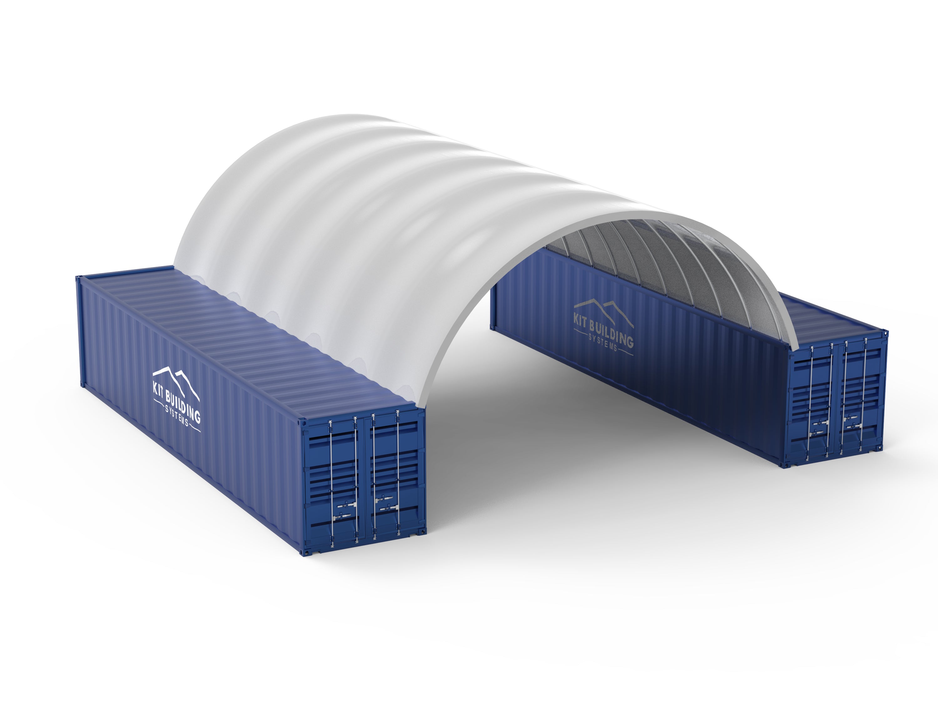 Containerunterstand – 26 Fuß x 40 Fuß x 10 Fuß (8 m x 12 m x 3 m)