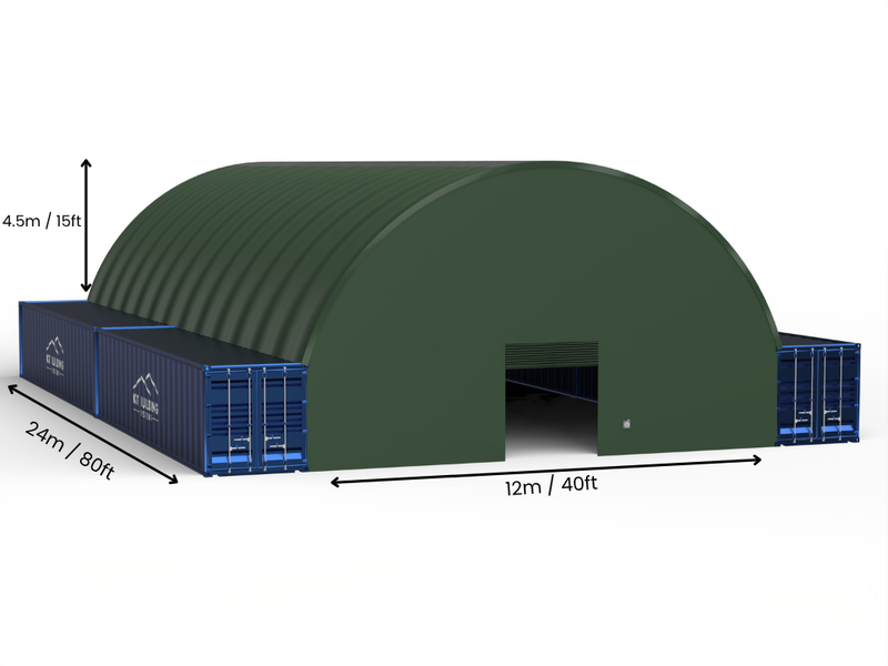 container zelt Containerunterstand