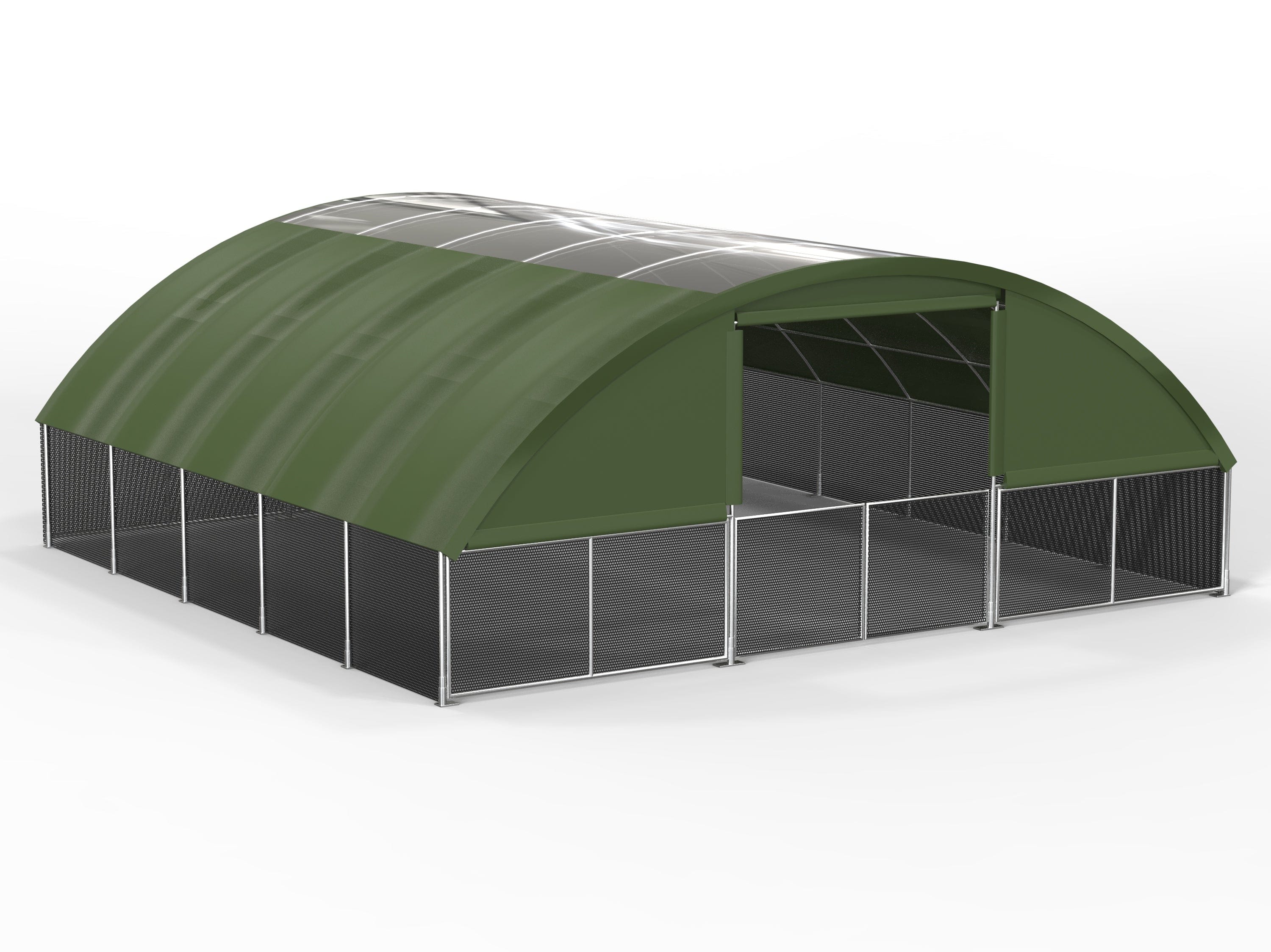 Kit Buildings Agricultural Buildings 33ft x 33ft x 13ft (10x10x4m) Agricultural Shelter