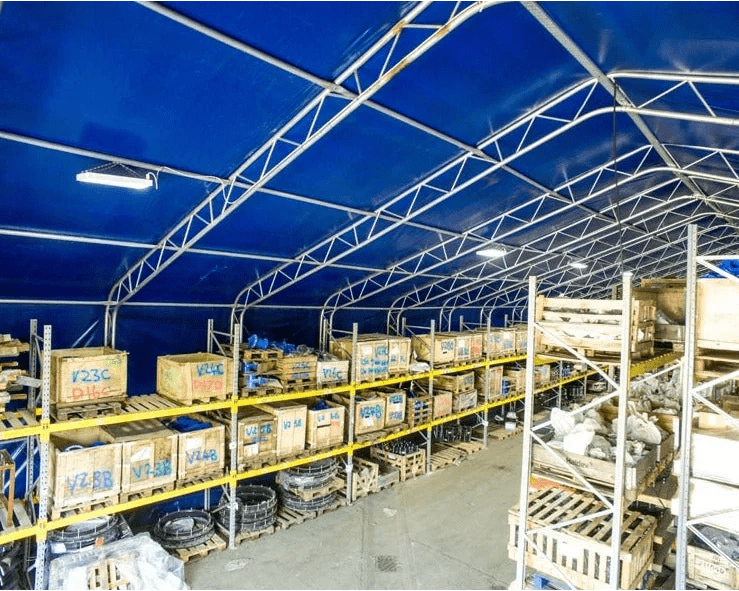 Kit Buildings Fabric Storage Buildings | Double Truss